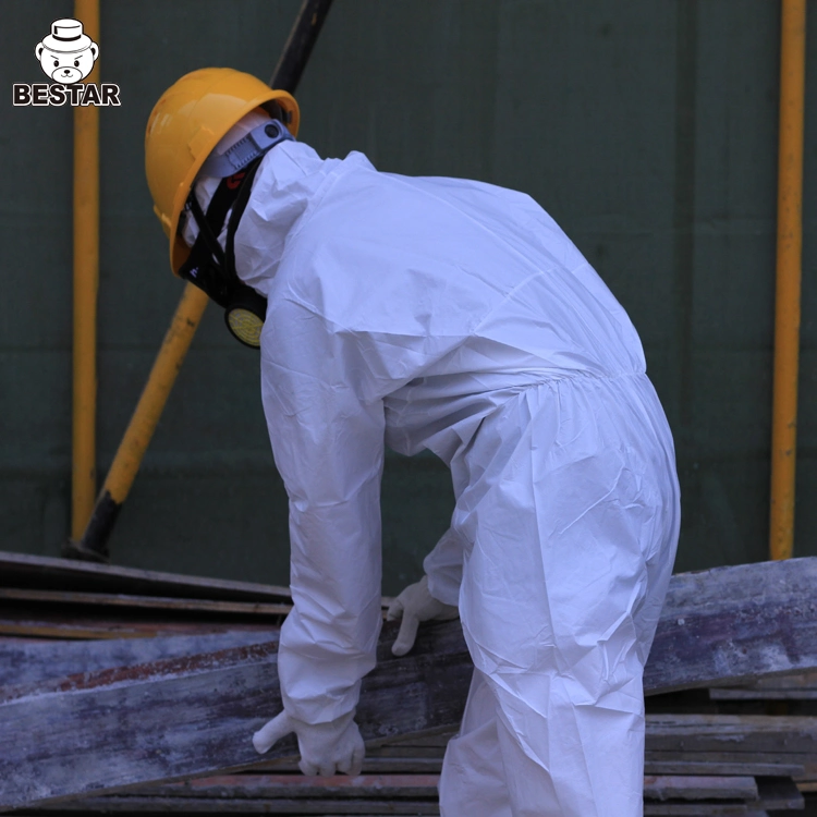 Disposable Protective Microporous Film Coverall