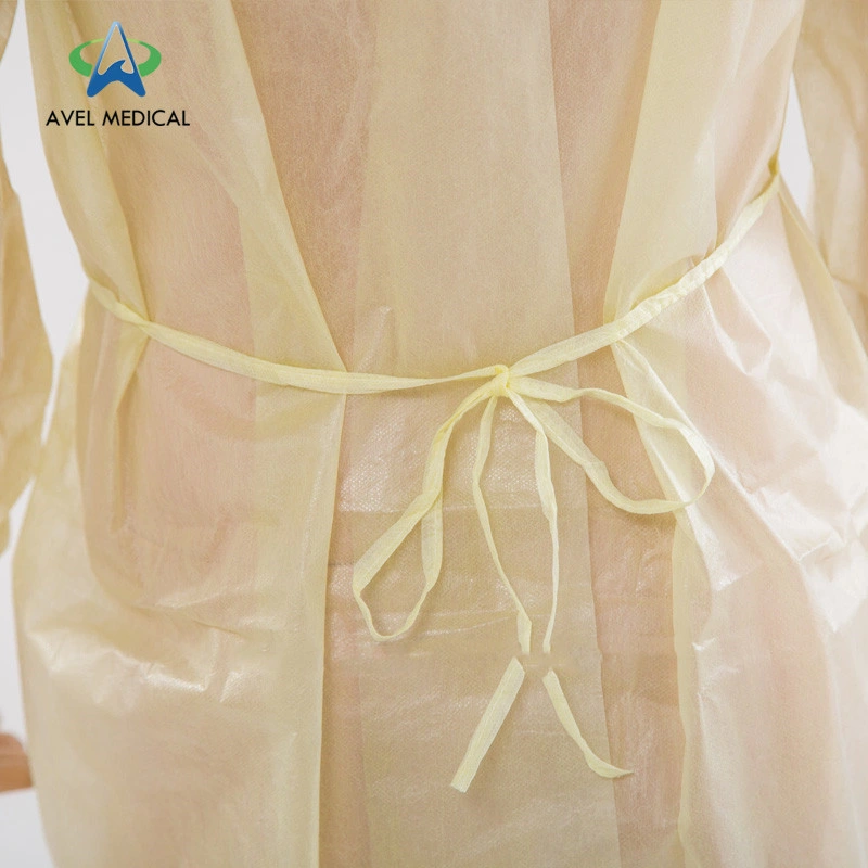 Top Sale Non-Woven Disposable Isolation Gown Protective Suit