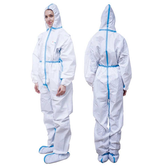 Disposable Coverall Type5&6 with Over Taped Seams