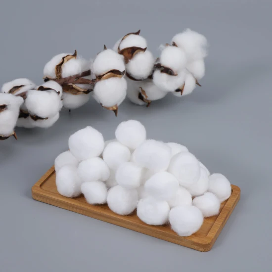 高品質の純綿から作られた高品質の1.1g綿球